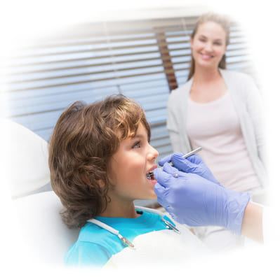 Дети на приеме у стоматолога